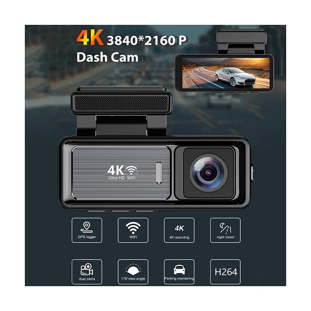 DashCam 4K Ultra HD, vue 4